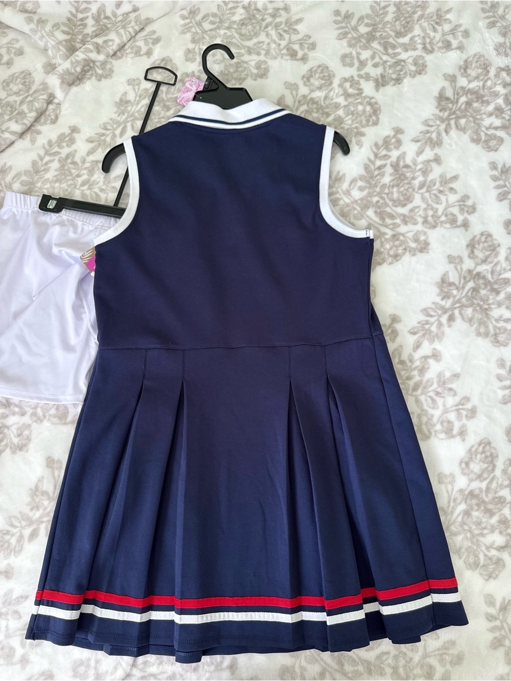 NEW Tommy Bahama Polo Tennis Golf Dress and Shorts Navy White - Picture 5 of 7